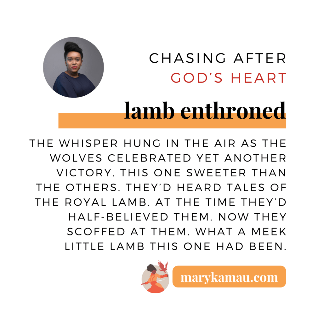 LAMB ENTHRONED | MARY KAMAU