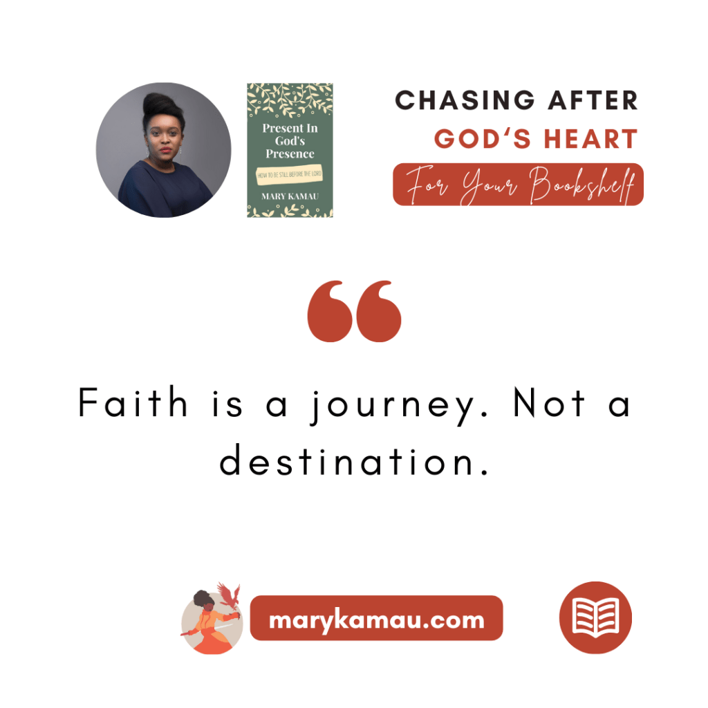 PRESENT IN GOD'S PRESENCE BY MARY KAMAU | CHRISTIAN DEVOTIONAL BOOK | KENYAN AUTHOR