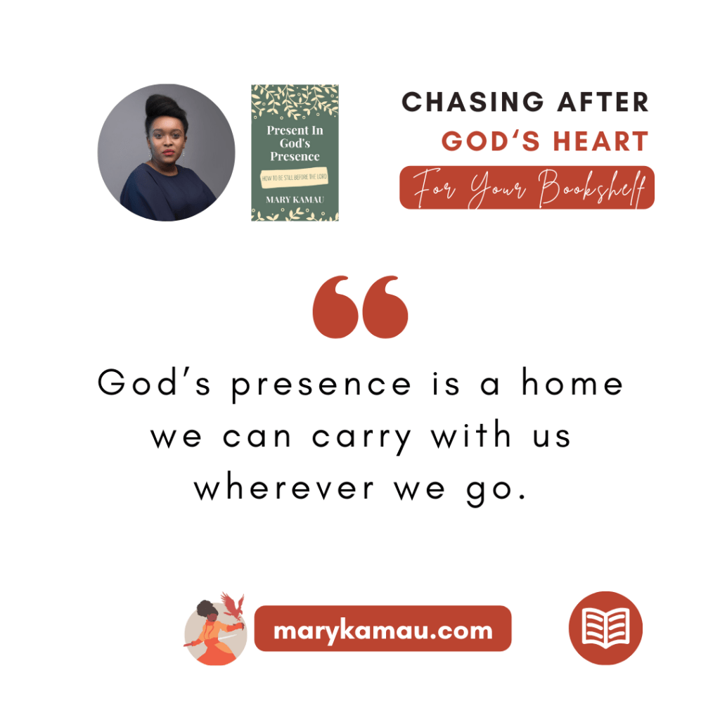 PRESENT IN GOD'S PRESENCE BY MARY KAMAU | CHRISTIAN DEVOTIONAL BOOK | KENYAN AUTHOR