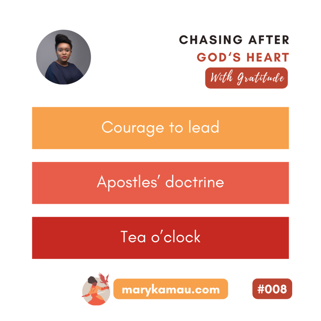 GRATITUDE | MARY KAMAU