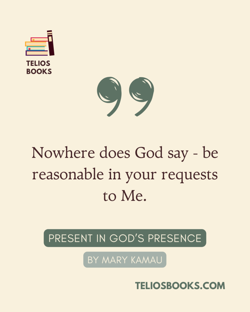 Mary Kamau | Book Quote | Present In God's Presence