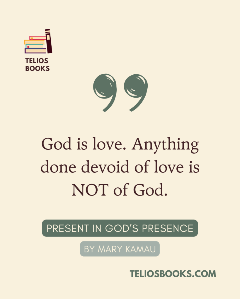 Mary Kamau | Book Quote | Present In God's Presence