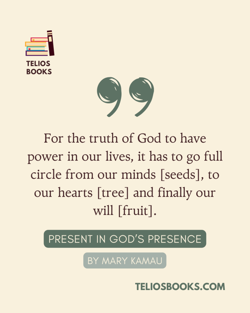 Mary Kamau | Book Quote | Present In God's Presence